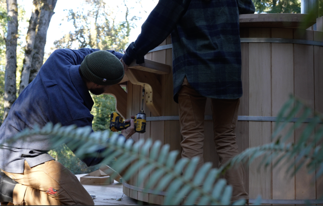 How to Build a Cedar Hot Tub