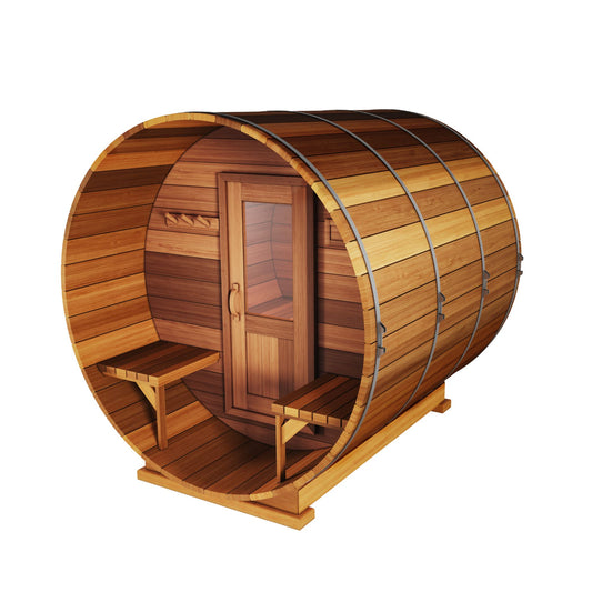 Cedar Barrel Sauna