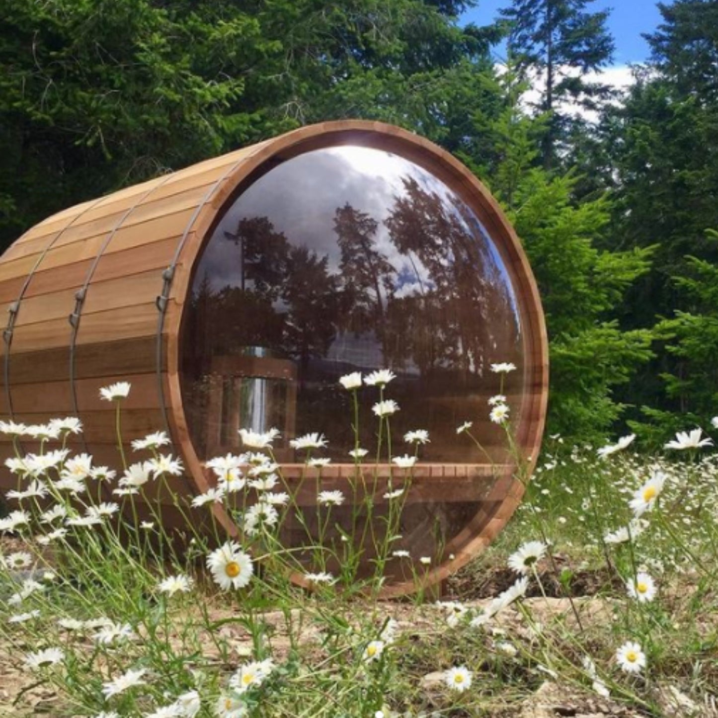 Cedar Barrel Sauna