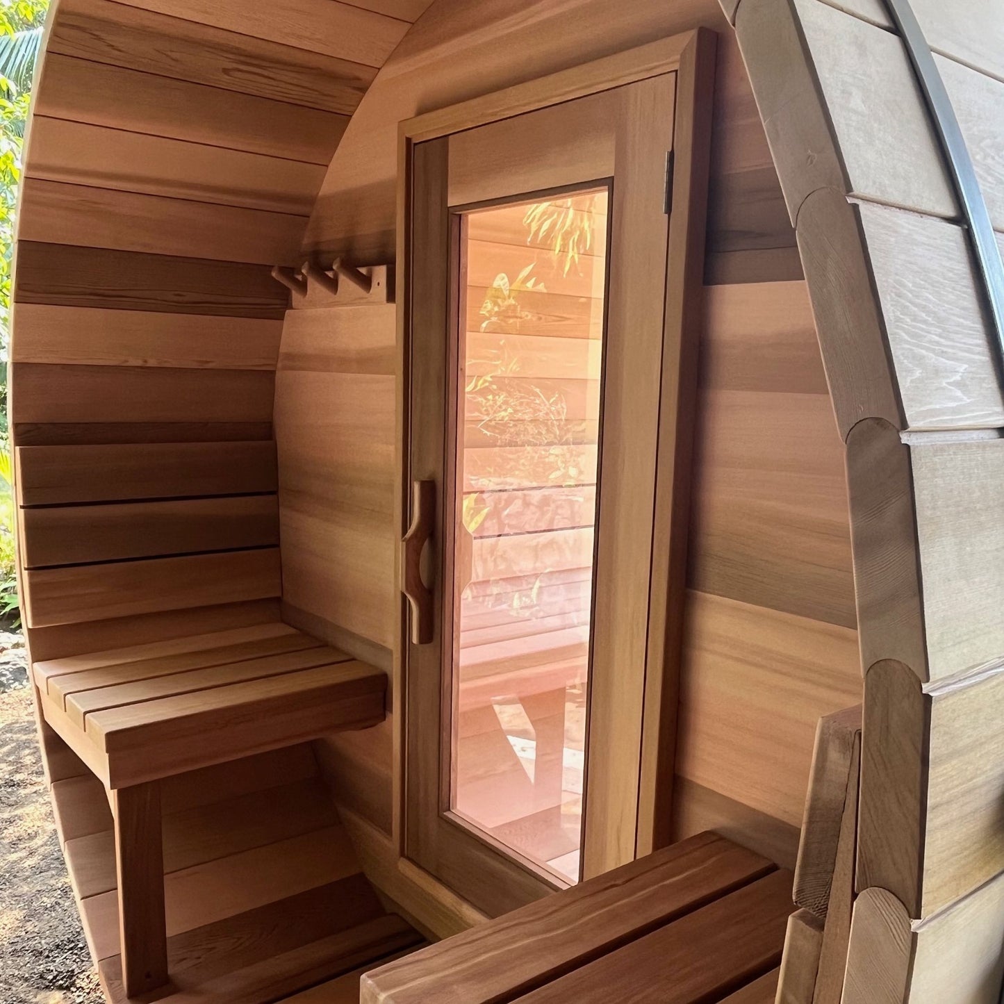 Cedar Barrel Sauna