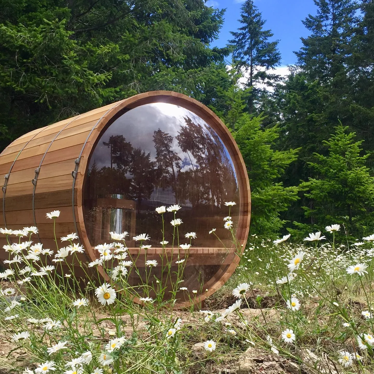 Forest Cooperage Dome Barrel Sauna