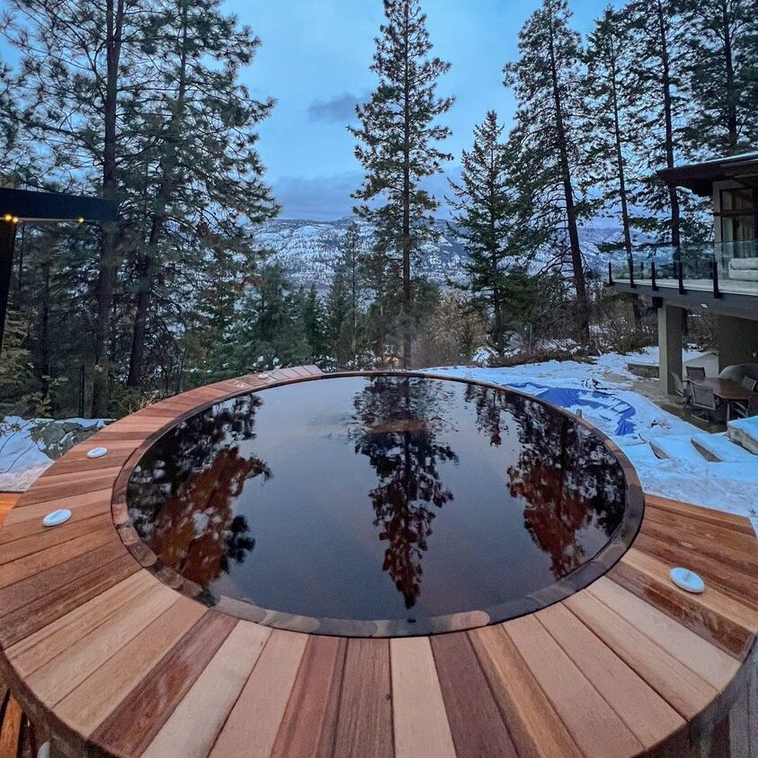 cedar barrel hot tub kelowna